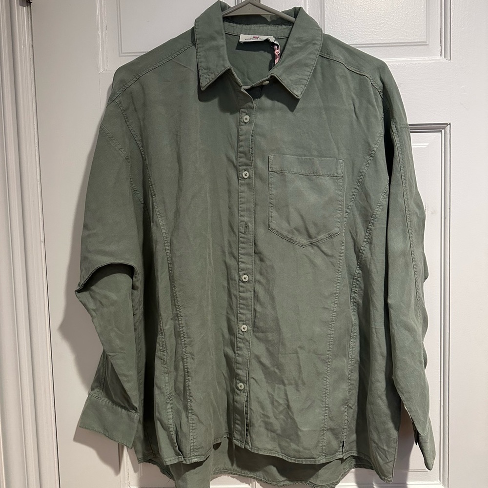 NWT Vineyard Vines Women’s Woven Button Down